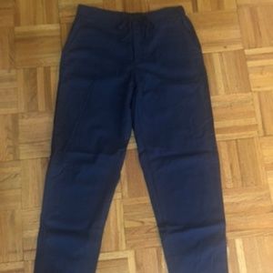 BNWT - Uniqlo Dark Blue Linen Pants, size S